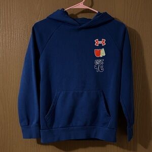 Boy’s Under Armour Navy Hoodie with Logo